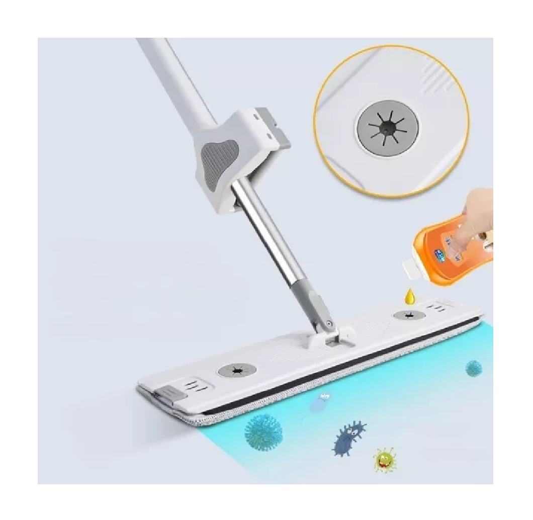 Mopa Escurridora 360° | Trapeador Multiusos para Todo Tipo de Superficies